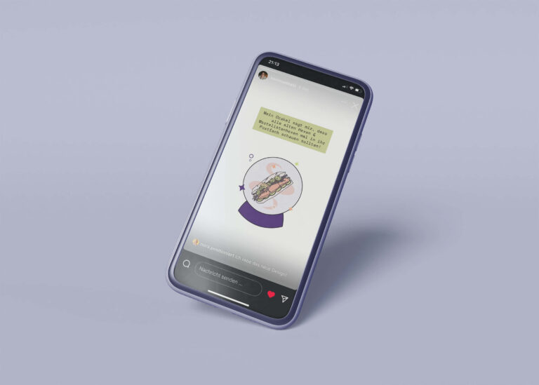 Hexenzirkel-Smartphone-Mockup-Instagram-Story-Orakel-Illustration-handgezeichnete-Illustrationen-NOVA-AND-BOW-Brand-und-Webdesign-Yvonne-Homann-Isernhagen-Hannover